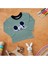 Kids Lacivert Mickey Baskılı Su Yeşili Bisiklet Y. Baharlık Ince Uzun Kolu %100 Pamuk Çocuk T-Shirt 1