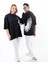 Büyük Beden Kanat Baskılı Oversize Pamuklu Unisex T-Shirt (Adet Fiyattır) 5