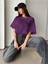 Unisex The Butterfly Baskılı Oversize %100 Pamuk T-Shirt 4