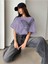 Büyük Beden Unisex The Butterfly Baskılı Oversize %100 Pamuk T-Shirt 2