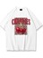 Kadın Cherries Leopar Tshirt Beyaz 1