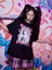 Büyük Beden Anime Karakter Baskılı Siyah Unisex Oversize T-Shirt 5