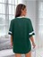 V Yaka Brooklyn 25 Baskılı Oversize T-Shirt 6