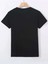 Büyük Beden Meow Yazılı Kedili Oversize Çocuk T-Shirt 2