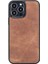 Mulvxurg URG02 Apple Iphone 13 Pro Max Uyumlu Deri Cüzdanlı Kılıf G2 Kahverengi (Mulvix) 3