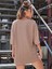 Büyük Beden Intense Feelings Baskılı Unisex Oversize T-Shirt - Kadın Oversize Tişört 2