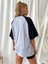 Kadın Made In Awesome 1998 Baskılı Kollar Siyah Oversize T-Shirt 2