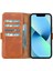 Mulvxurg URG02 Apple Iphone 13 Uyumlu Deri Cüzdanlı Kılıf Antik Taba (Mulvix) 1