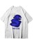 Beyaz First Class Baskılı Pamuk Oversize Bisiklet Yaka T-Shirt 1