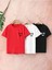 Çocuk Baskılı 3'lü Set Pamuklu Oversize T-Shirt 1