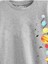 Kids Astronot Balon Gezegenler Baskılı Oversize Çocuk T-Shirt 2