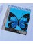 Fluttering Flower Baskılı Bisiklet Yaka Oversize Çocuk T-Shirt 2