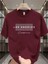 Unisex Baskılı Oversize %100 Pamuk T-Shirt 1