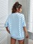 Bebe Mavi Calıfornia Baskılı Oversize T-Shirt 2