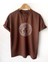 Unisex Büyük Beden Tasarım Basklı Oversize T-Shirt 1