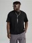 Dikey Every Baskılı Oversize Bisiklet Yaka T-Shirt 1