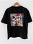 Çocuk Çizgi Film Karakteri Basklı Oversize T-Shirt 1