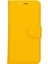 Mulvxurg URG02 Apple Iphone 15 Uyumlu Deri Cüzdanlı Kılıf Mwwn FL12 Sarı (Mulvix) 4