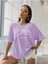 Büyük Beden Özel Tasarım California West Coast Baskılı 2023 Yaz Sezonu Oversize T-Shirt 5