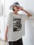 Büyük Beden Cosiness Baskılı Gri Oversize T-Shirt 4