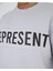 Göğüs Detaylı Represent Owners' Club Baskılı Oversize Pamuk T-Shirt 4