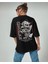 Unisex Oversize Osaka Baskılı Beyaz T-Shirt 1