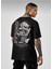 Unisex Oversize Osaka Baskılı Beyaz T-Shirt 4