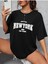 The Young New York 1968 Baskılı Oversize T-Shirt 1