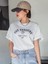 The Sunshine Baskılı Bisiklet Yaka Oversize Unisex T-Shirt 3