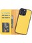 Mulvxurg URG02 Apple Iphone 13 Pro Max Uyumlu Deri Cüzdanlı Kılıf FL12 Sarı (Mulvix) 1