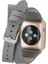 Mulvxurg URG02 Apple Watch Uyumlu Deri Kordon 42-44-45MM Slim Dtquarst9 (Mulvix) 2