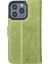 Mulvxurg URG02 Apple Iphone 13 Pro Uyumlu Deri Cüzdanlı Kılıf Antik Yeşil (Mulvix) 3