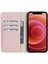 Mulvxurg URG02 Apple Iphone 11 Pro Uyumlu Deri Cüzdanlı Kılıf Pembe (Mulvix) 2