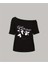 Kadın Kayık Yaka Girls Are Drugs Baskılı Oversize %100 Pamuk T-Shirt 1
