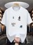 Büyük Beden Unisex Baskılı Oversize T-Shirt 1
