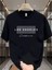 Unisex Baskılı Oversize %100 Pamuk T-Shirt 1