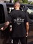 Unisex Büyük Beden Blake Sırt Baskılı Oversize T-Shirt 1