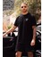 Unisex Büyük Beden Blake Sırt Baskılı Oversize T-Shirt 3