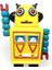 Mulvxurg URG02 Nostaljik Sevimli Uzaylı Robot Şeklinde Figür Biblo (Mulvix) 1