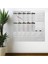 Mulvxurg URG02 Çarpım Tablosu Ezberleme Manyetik Duvar Stickerı 105 x 100 cm (Mulvix) 2