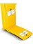 Mulvxurg URG02 Avjin 6.9 Inch Uyumlu Deri Kılıf Cüzdan Askılı FL12 Sarı (Mulvix) 2