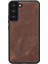 Mulvxurg URG02 Galaxy S22 Plus Uyumlu Deri Cüzdanlı Kılıf Mwwn G2 Kahve (Mulvix) 2