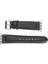 Mulvxurg URG02 Apple Watch Uyumlu Deri Kordon 42-44-45MM Nm1-As1 Siyah (Mulvix) 4