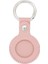 Mulvxurg URG02 Apple Airtag Uyumlu Deri Anahtarlık, Nu2 Pembe (Mulvix) 2
