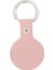 Mulvxurg URG02 Apple Airtag Uyumlu Deri Anahtarlık, Nu2 Pembe (Mulvix) 3