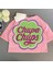 Çocuk Chupa Baskılı Oversize Crop T-Shirt 2