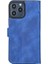 Mulvxurg URG02 Apple Iphone 13 Pro Max Uyumlu Deri Cüzdanlı Kılıf Okyanus Mavi (Mulvix) 3