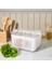 Beyaz 9 Lt Süzgeçli Saklama Kabı, Çok Renkli Seçenekler 1