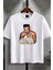 Unisex Uzi El Chavo Baskılı Oversize %100 Pamuk Boyfriend T-Shirt 1