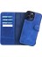 Mulvxurg URG02 Apple Iphone 13 Pro Uyumlu Deri Cüzdanlı Kılıf Lacivert (Mulvix) 1